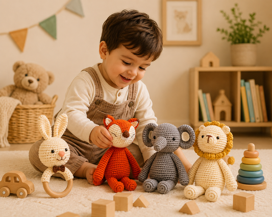 Why Handmade Crochet Toys Are Perfect for Your Child’s Early Development