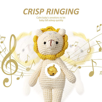 Handmade Crochet Lion Plush Toy | Amigurumi Lion Doll | Soft Cotton Stuffed Animal | Baby Gift